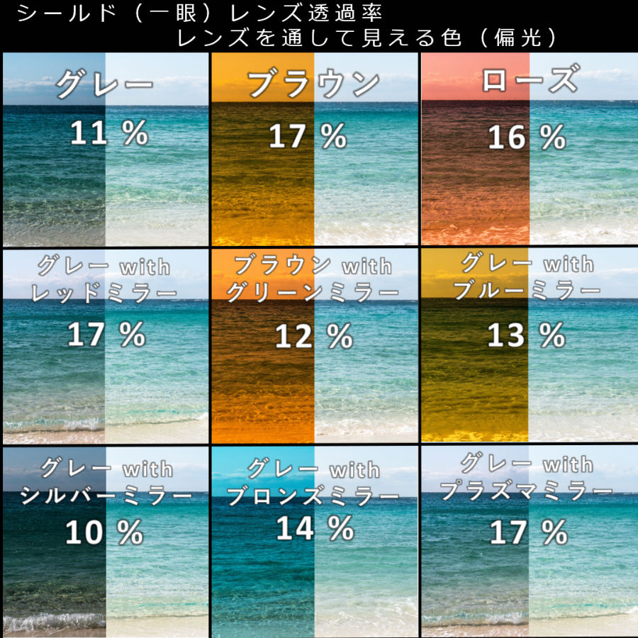 Radar Path Vented レーダー パス 用 交換レンズ