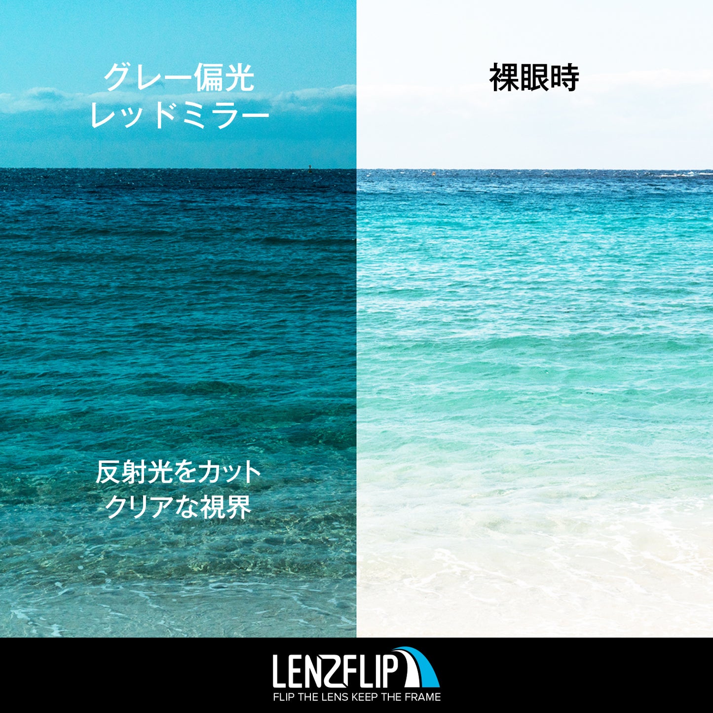 FLAK 2.0 oo9295 Series フラック 2.0 用 交換レンズ 替えレンズ - LenzFlip Japan