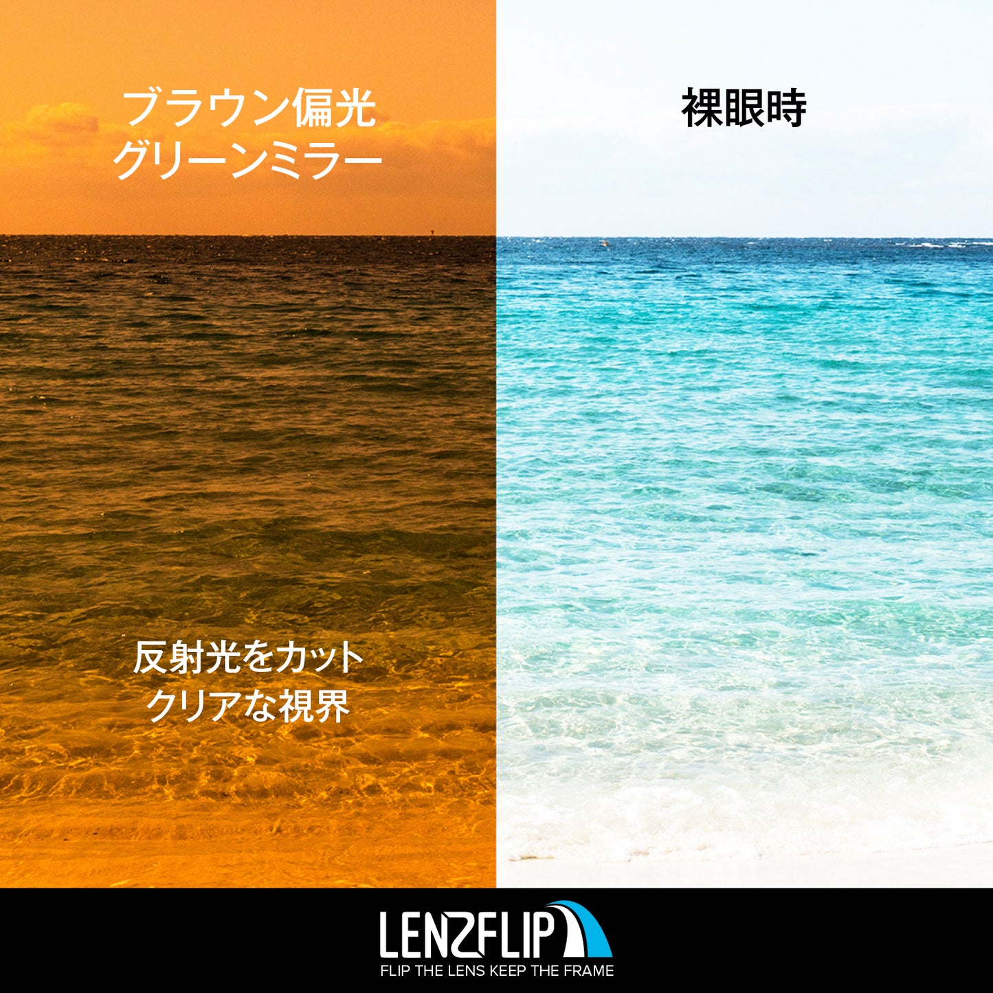 FLAK 2.0 oo9295 Series フラック 2.0 用 交換レンズ 替えレンズ - LenzFlip Japan