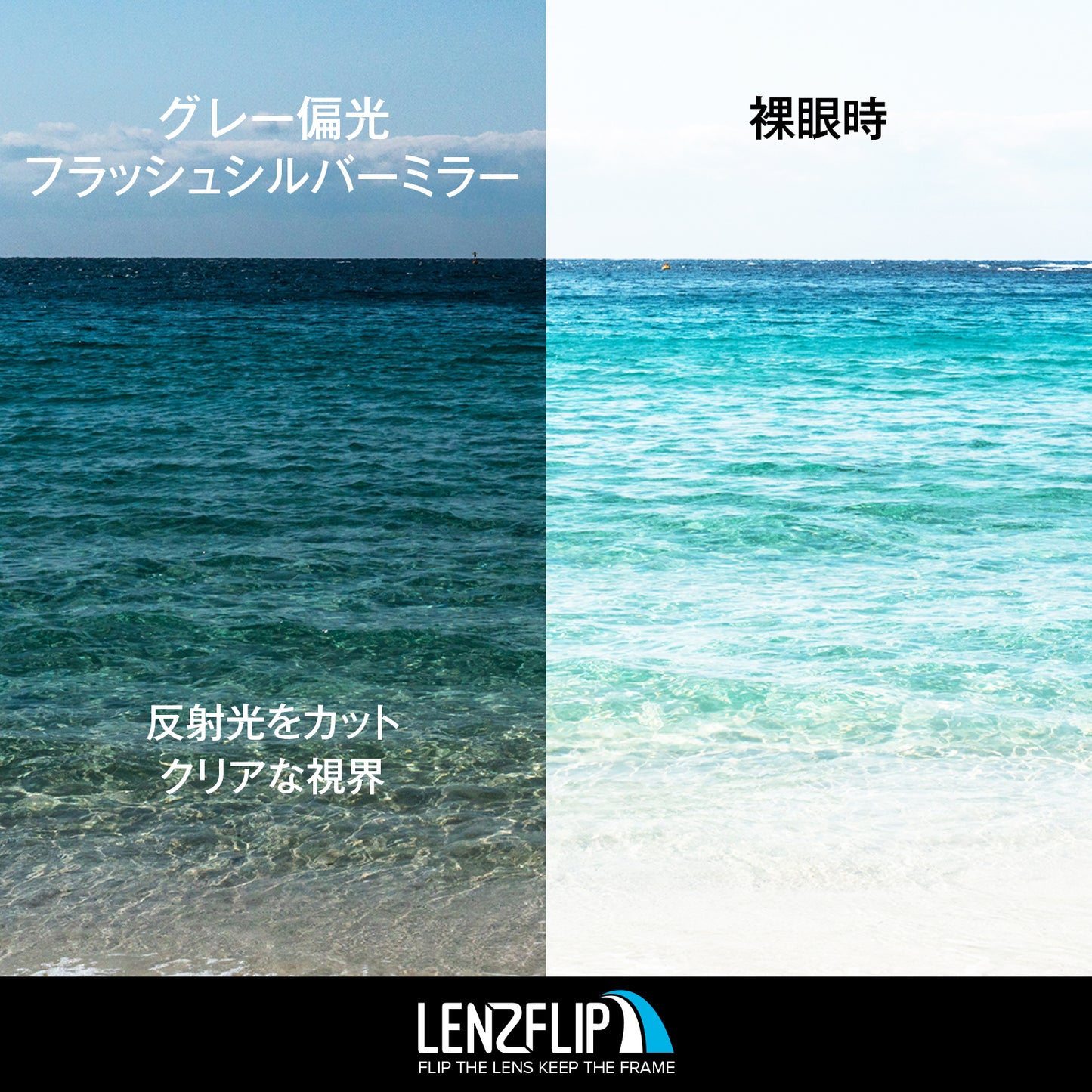 FLAK 2.0 oo9295 Series フラック 2.0 用 交換レンズ 替えレンズ - LenzFlip Japan