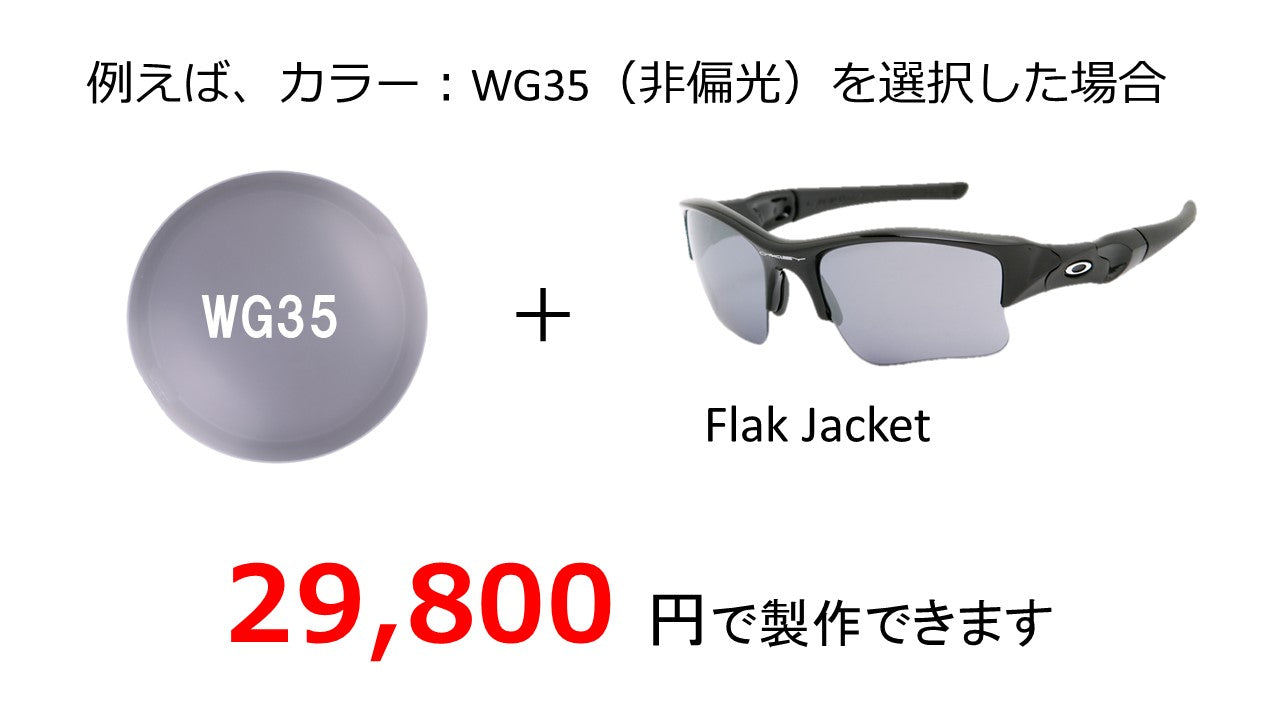 度付き交換レンズ製作