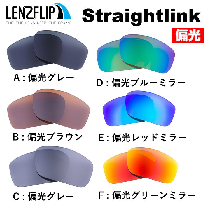 Oakley STRAIGHTLINK (オークリー ストレートリンク) 交換レンズ – LenzFlip Japan