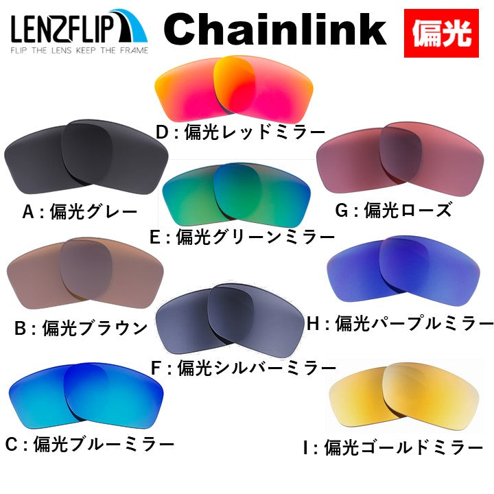 Oakley CHAINLINK oo9247 Series (オークリーチェインリンク) 用 交換レンズ – LenzFlip Japan